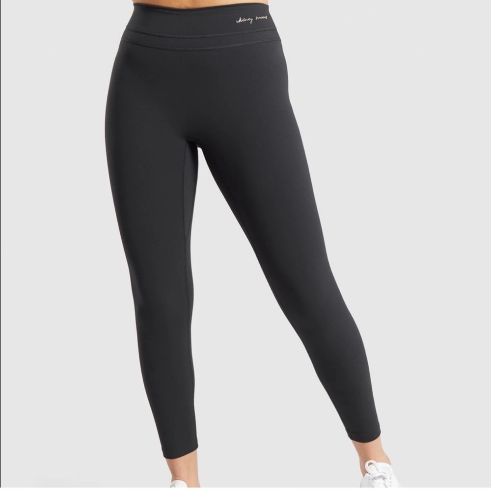 NWT Whitney Simmons Gymshark Collab Black Leggings Medium (Sold Out)